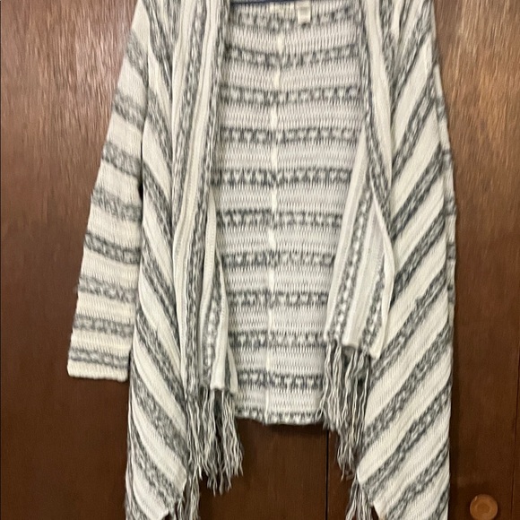 Cato Black and White Striped Cardigan Medium - Picture 8 of 14